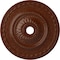 Ekena Millwork Sunflower Medallion (Canopies up to 5 5/8"), 29 1/2"OD x 3 5/8"ID x 1 5/8"P, Burnished Mahogany CM29SFBMC - alternate 1